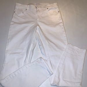 White jeans